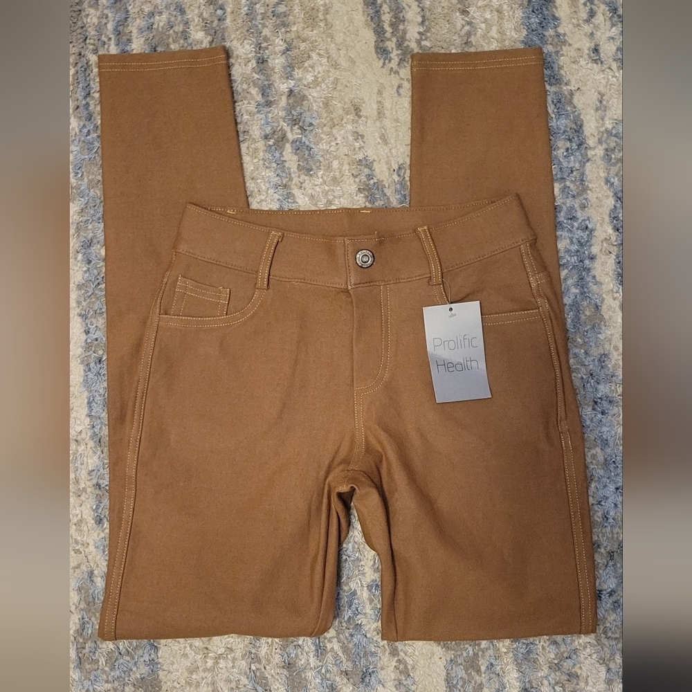 NWT Prolific Health Size S Brown Pants